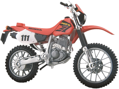 Model motocykla Maisto Honda XR400R z podstawką 1:18 (5907543775578)