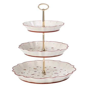 Сервірувальне блюдо 3-х ярусне Villeroy & Boch Toy's Delight 33 см (1485857880)