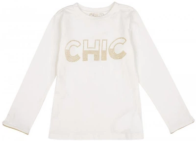Реглан для девочки Chicco 090.61853.030 92 см Молочный
