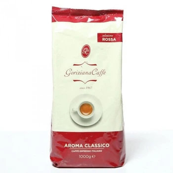 Кава в зернах Goriziana Caffe aroma classico selezione rossa 1кг