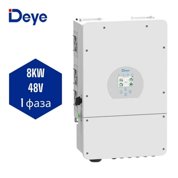 Гібридний інвертор Deye SUN-8K-SG01LP1-EU 8kW, 1Ф, 48V