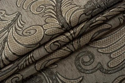 Меблева тканина для оббивки Exim textile Торонто 02 Шеніл Рогожка Caramel