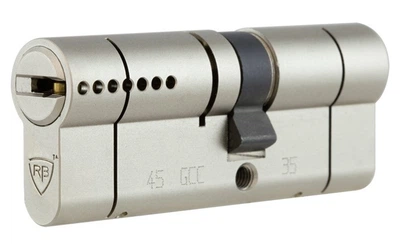 Циліндр RB RAV Bariach Keylocx ключ/ключ нікель 66 мм 31х35