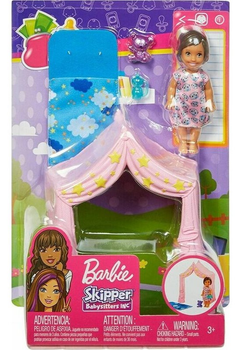 Фігурка з аксесуарами Barbie Skipper-Puppe Nanny Club (0887961691153)