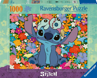 Пазл Ravensburger Стіч 70 x 50 см 1000 деталей (4005555012641)