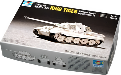 Модель для склеювання Trumpeter Танк German King Tiger (P) 1:72 (9580208072920)