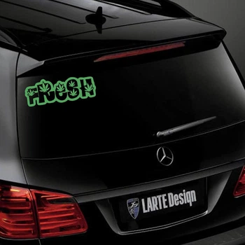 Наклейка на Автомобиль с Приколами FRESH 22х9 см + Монтажная плёнка