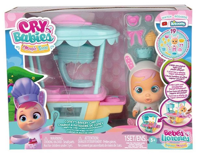 Ігровий набір IMC Toys Cry Babies The Cart Of Sweets Coney (8421134080867)