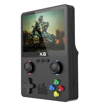 Консоль игровая портативная X6 4,3 дюйма 500 games in 1 Black