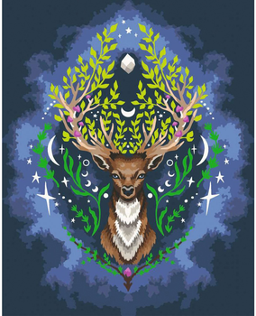 Zestaw do rysowania Ravensburger CreArt Pixie Cold: Mystic Deer (4005556236404)