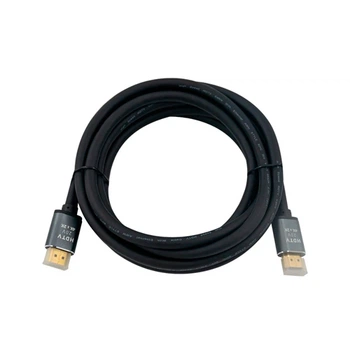 Кабель HDMI to HDMI 1.5м v2.0 4K 3D Premium позолочений Black (799153)