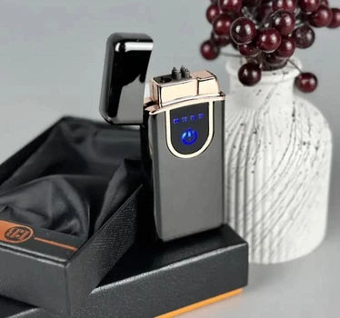 Электронная зажигалка с двойным поджигом LB usb газовая зажигалка в подарочной упаковке (33644B)