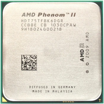 Процесор AMD Phenom II X6 1075T 125W (HDT75TFBK6DGR) (Socket AM3, T, Tray) Б/в