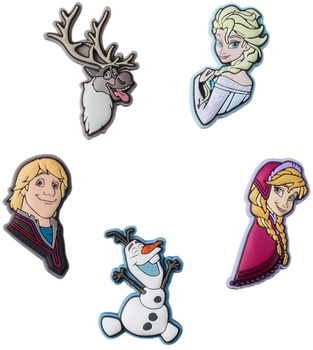 Przypinki jibbitz Frozen Caracter 5 szt