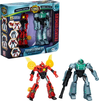 Набір іграшковий Hasbro з двох Трансформерів Комбайнер 1 та Земна іскра (F8438)
