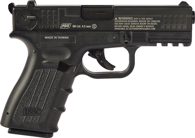 Пістолет пневматичний ASG ISSC M22 4,5 мм кал. 4.5 мм Black (23704357)