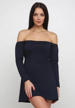 Жіноче плаття Подіум Elizabeth 23735-DARKBLUE S Синій