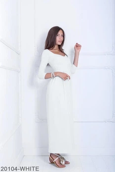Женское платье Подіум Delise 20104-WHITE XL Белый
