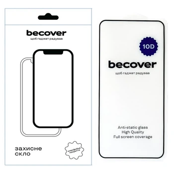 Скло захисне BeCover Poco X6 Pro 10D (711342)[79400]