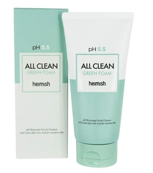 Пінка для вмивання для всіх типів шкіри HEIMISH All Clean Green Foam 150ml