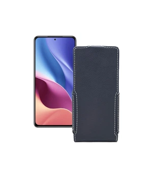 Чохол-фліп з екошкіри для телефону Xiaomi Redmi K40 2021 Чорний матовий