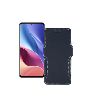 Чохол-книжка з екошкіри для телефону Xiaomi Redmi K40 2021 Чорний матовий