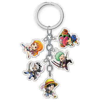 Брелок акриловий Ван Піс One Piece на сумку рюкзак для ключів косплей (II) 32975