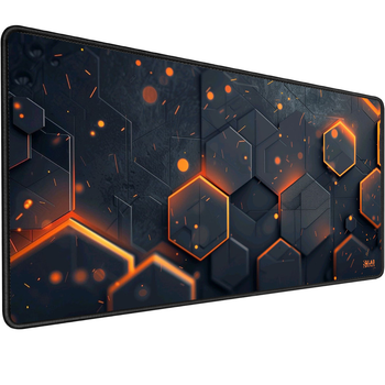 Ігрова поверхня (Килимок для мишки) SHLab Glowing Honeycombs SHM-955 (70x30 см) (37873)