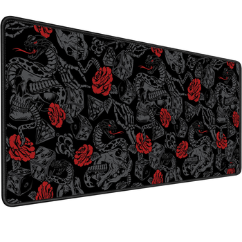Ігрова поверхня (Килимок для мишки) SHLab Roses and Bones SHM-939 (70x30 см) (37857)