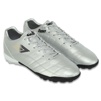 Сороконожки футбольные DIFFERENT SPORT SG-301308-2 размер 42 серебряный-черный