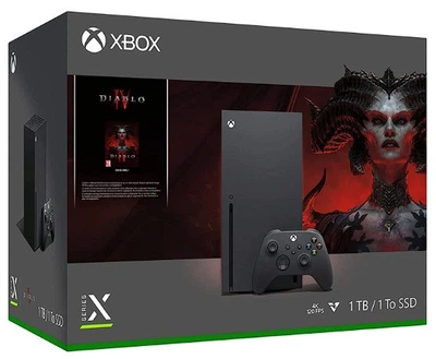 Xbox Series X Bundle (1 TB, черный, Diablo IV)