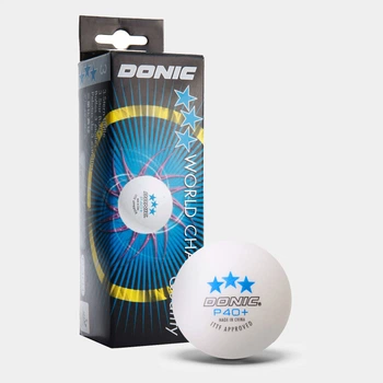 Donic P40+ ITTF 3*** - М'ячі для настільного тенісу 3 штуки