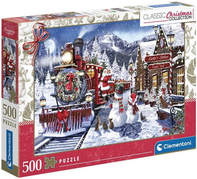 Пазли Clementoni Classic Christmas Collection 500 елементів (8005125815029)