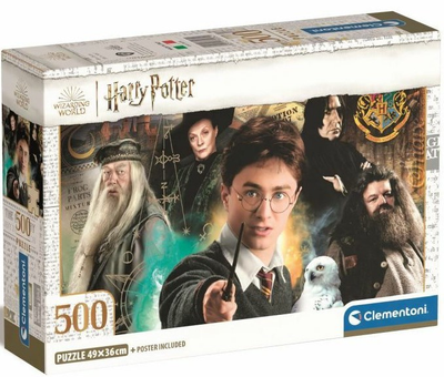 Puzzle Clementoni Compact Harry Potter 500 elementów (8005125355341)