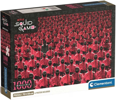 Puzzle Clementoni Compact Netflix Squid Game 1000 elementów (8005125398584)