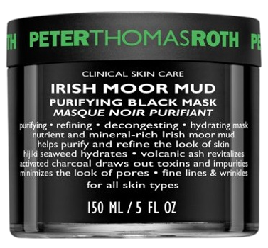 Maseczka oczyszczająca do twarzy Peter Thomas Roth Irish Moor Mud czarna 150 ml (670367002315)