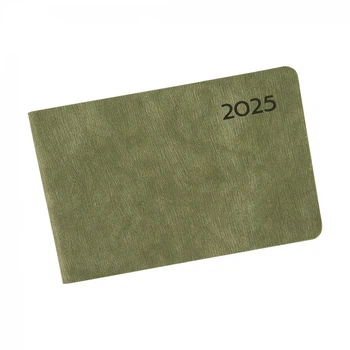 Щотижневик 10х15см Leo Planner датований 2025 Monte зелений 128 стор