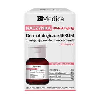 Дерматологическая сыворотка Bielenda гипоаллергенная "день/ночь" DR MEDICA Capillaries 30 мл