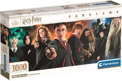 Puzzle Panorama Clementoni Compact Harry Potter 1000 elementów (8005125398737)