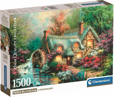 Puzzle Clementoni Compact Country Retreat 1500 elementów (8005125317110)