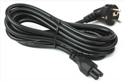 Кабель питания ноутбука B00702 1.5м 3pin Black
