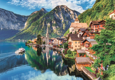 Пазли Clementoni Compact Hallstatt 1500 елементів (8005125317141)