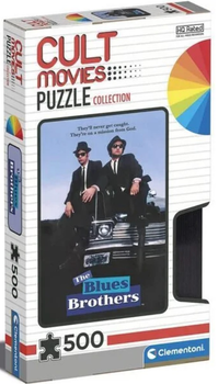 Puzzle Clementoni Cult Movies Blues Brothers 500 elementów (8005125351091)