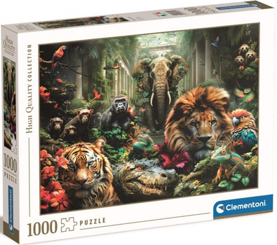 Puzzle Clementoni Hq Mystic Jungle 1000 elementów (8005125398249)