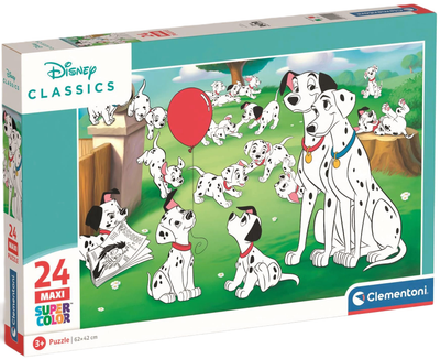 Пазли Clementoni Maxi Super Color Disney Classic 24 елемента (8005125242450)