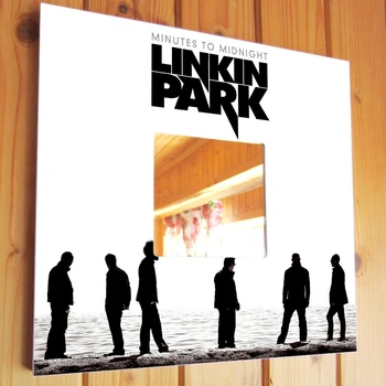 Зеркало "Группа Linkin Park" для фанатов, музыкантов и любителей рок музыки, украшение в бар, клуб