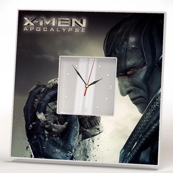 Часы "Супергерои Люди Икс. X-Men. Марвел комиксы" для фанатов Marvel, стильное украшение в интерьер спальни
