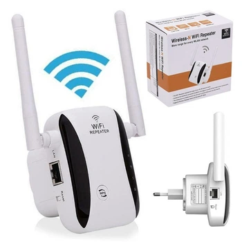 Репитер Wi-Fi с розеточной вилкой LV-WR29 / Усилитель Wi-Fi сигнала до 300 Мбит/с