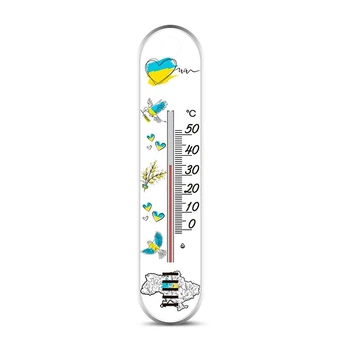 Термометр комнатный 19 см 0°C до +50°C рисунок Украина (СП 300185)