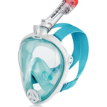 Маска повнолицьова Aqua Speed ​​Spectra 2.0 S/M Блакитний/Білий (1000-247-02-S/M)